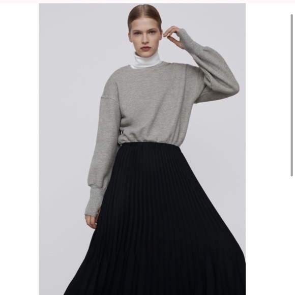 Pleated Midi Skirt Size XS NWT - Picture 3 of 5